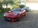 Jaguar F-Type Cabrio Rot